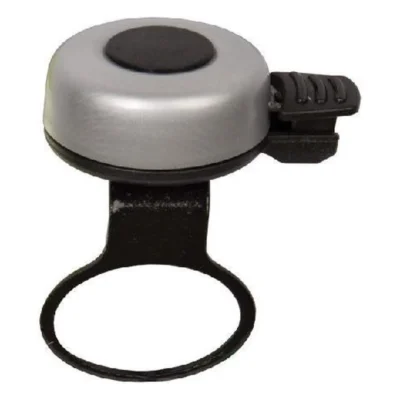 Fietsbel Widek DeciBel voor ahead bevestiging - zilver (op kaart)