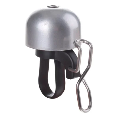 Fietsbel Widek Paperclip Mini - zilver