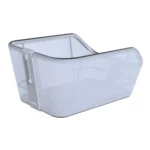 Fietsmand Basil Cento Tech Fiber WSL met bagagedragerbevestiging 21 liter 46 x 34 x 25 cm - ice blauw zilver