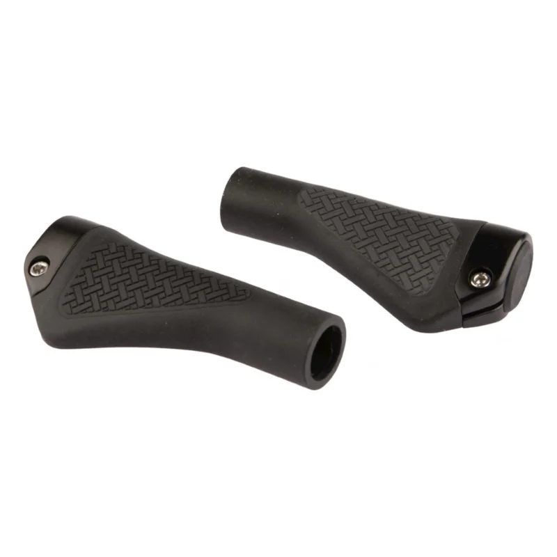 Handvatpaar Mirage Grips in style #45 - 132/132mm - Lockring - Zwart