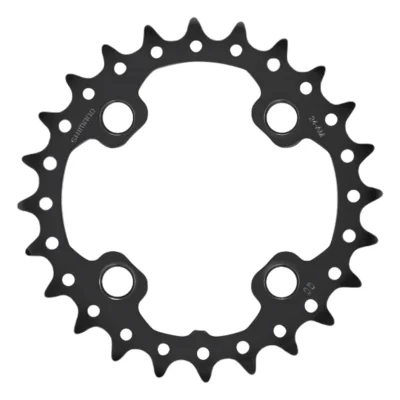 Kettingblad 24T Shimano Deore LX / SLX FC-M675 24T-AM - Zwart