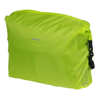 Regenhoes Basil "Keep Dry and Clean" - horizontaal - neon geel