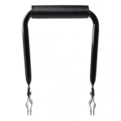 Rugsteun Simson - zwart met vinyl rugkussen