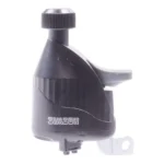 Simson Dynamo Links met rubberen loopwiel - Zwart