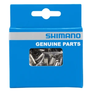 Stalen kabeleindhoedje Shimano STI voor 6mm schakelkabel (100 stuks) in doosje