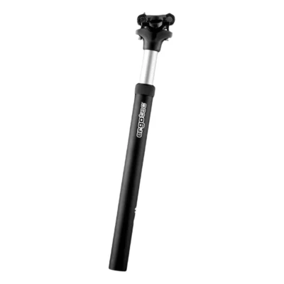 Telescopische verende zadelpen Ergotec SP-5,0 - ø27,2 / 350 mm - Zwart