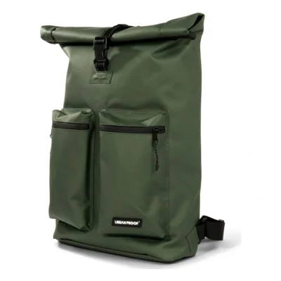 Gerecyclede shopper fietstas Urban Proof Rolltop Backpack 20 liter 34 x 13 x 46 cm - groen