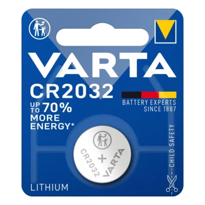 Knoopcel batterij Varta CR2032 Lithium 3V