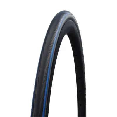 Vouwband Schwalbe Lugano II K-Guard - 28 x 1.00" / 25-622 - Zwart met blauwe strepen