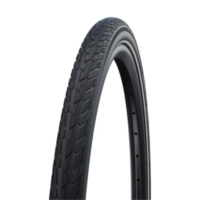 Buitenband Schwalbe Road Cruiser K-Guard - 28 x 1.60" / 42-622 - Zwart met reflectie