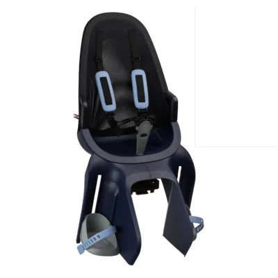 Kinderzitje achter Qibbel Air met MIK-HD drager bevestiging - denim blue