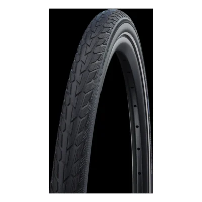 Buitenband Schwalbe Road Cruiser K-Guard 22 x 1 1/2" / 44-484mm - zwart met reflectie
