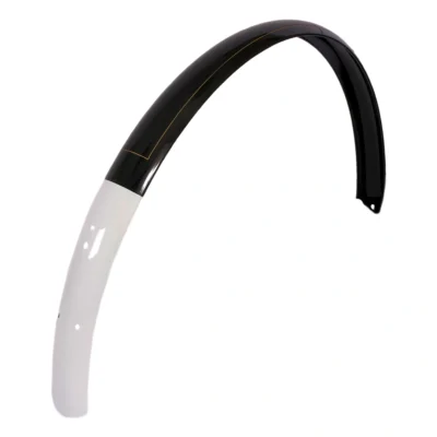 Achterspatbord Tour met witte bies